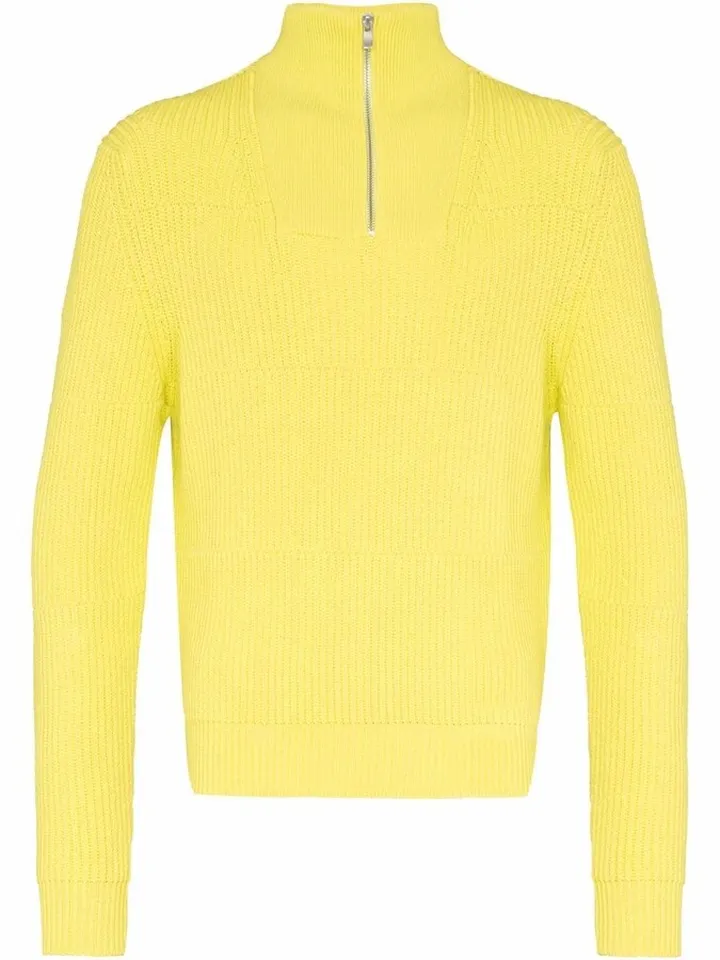 La Doce zipped-neck jumper