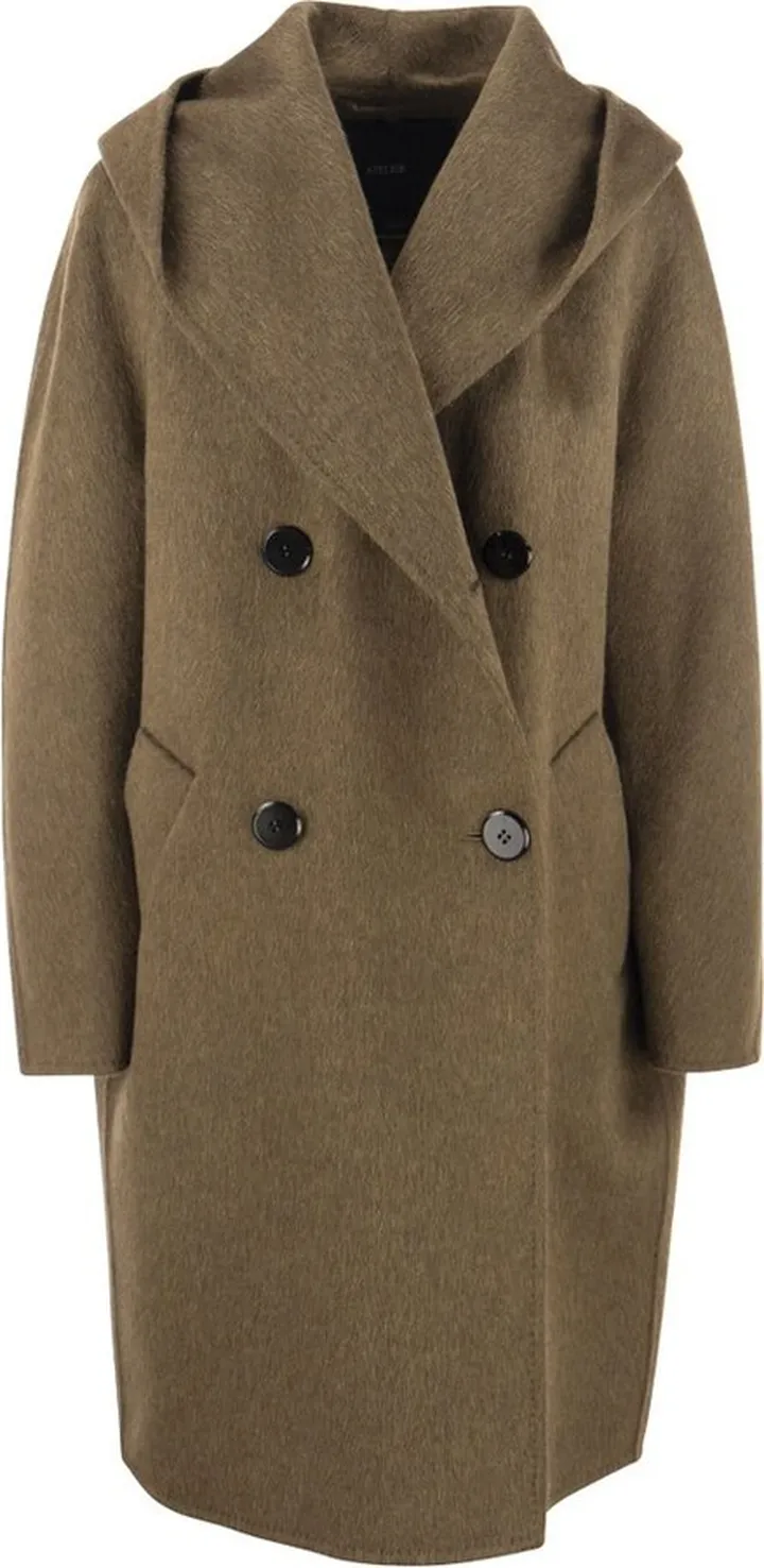 Max Mara Atelier Canarie Double Breasted Coat