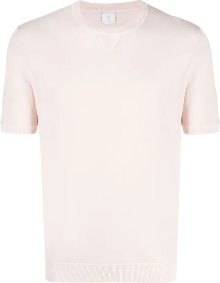 fine knit cotton T-shirt