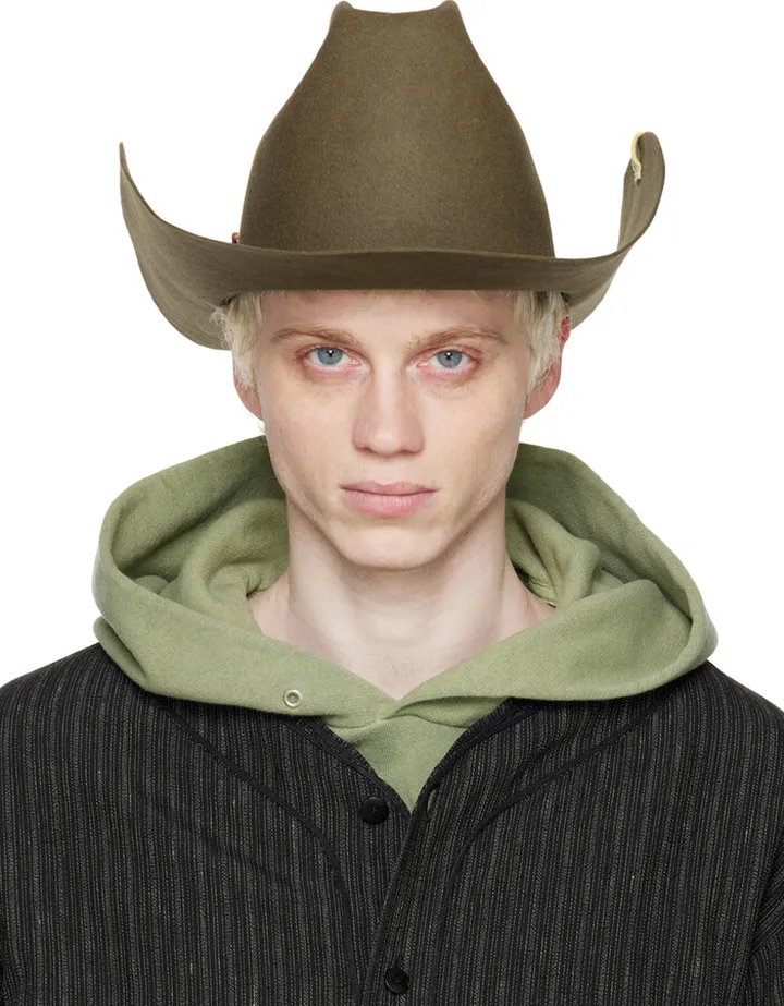 visvim Brown Vin Cowboy Hat