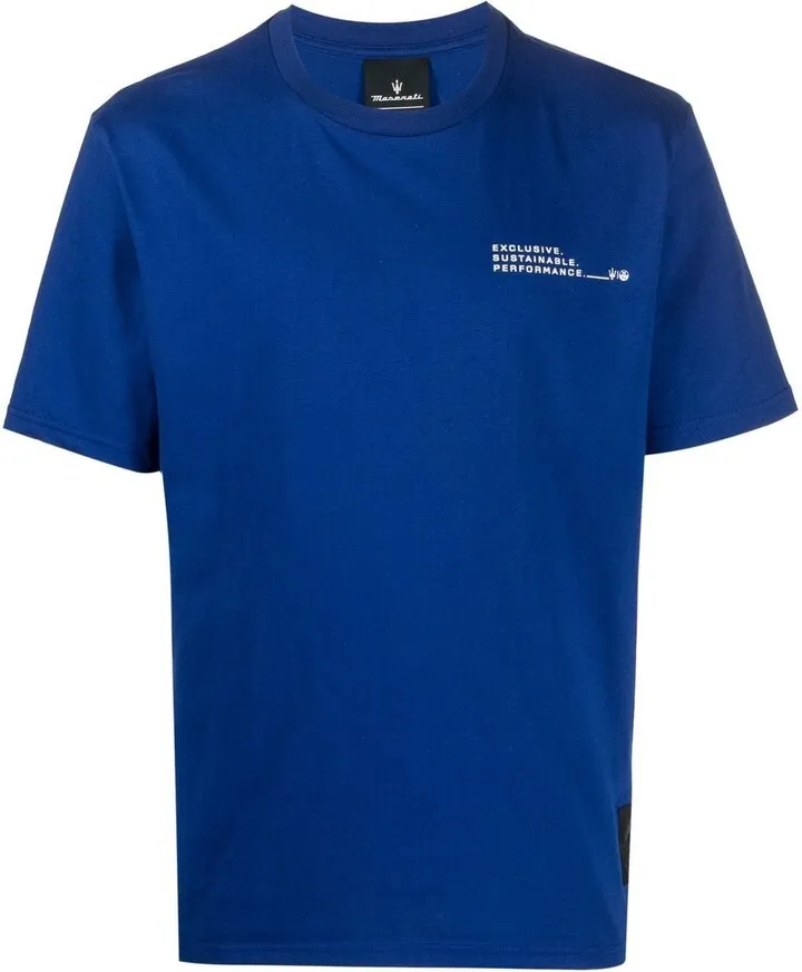 logo-print cotton T-shirt