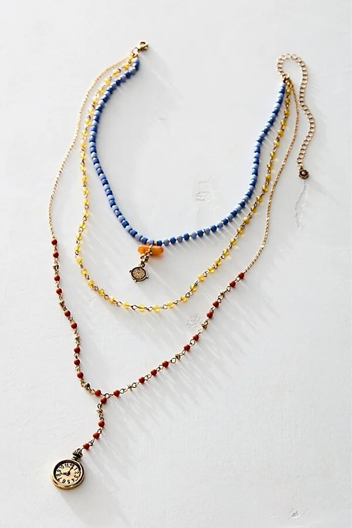 Valley Rosary Chain Necklace by Free People