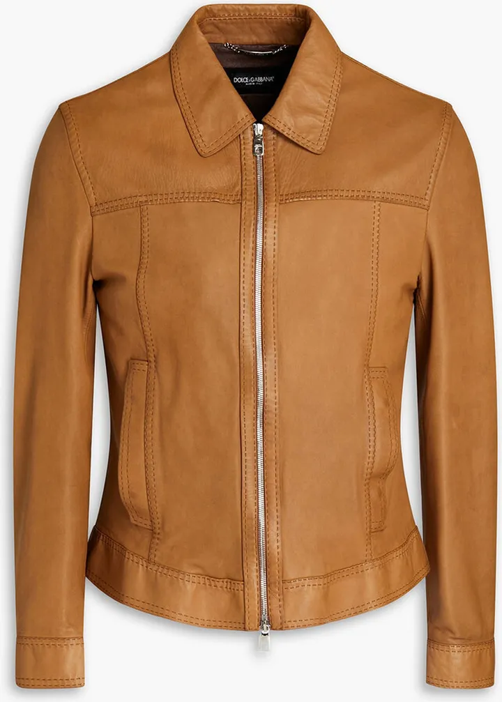 Leather jacket