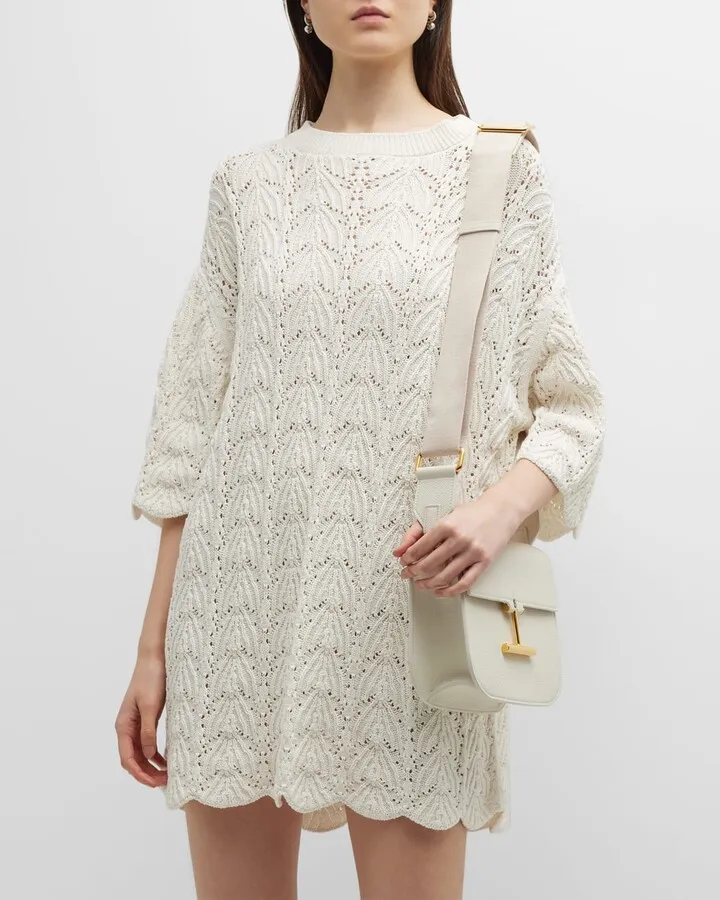 Crochet Short Dress