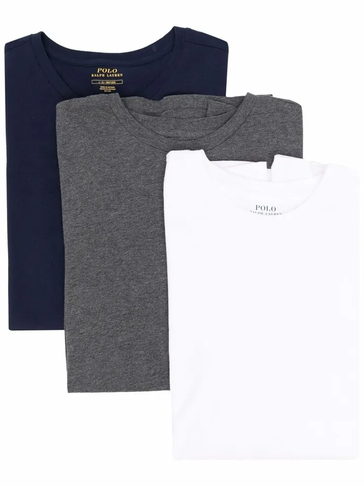 short-sleeved T-shirt set of 3