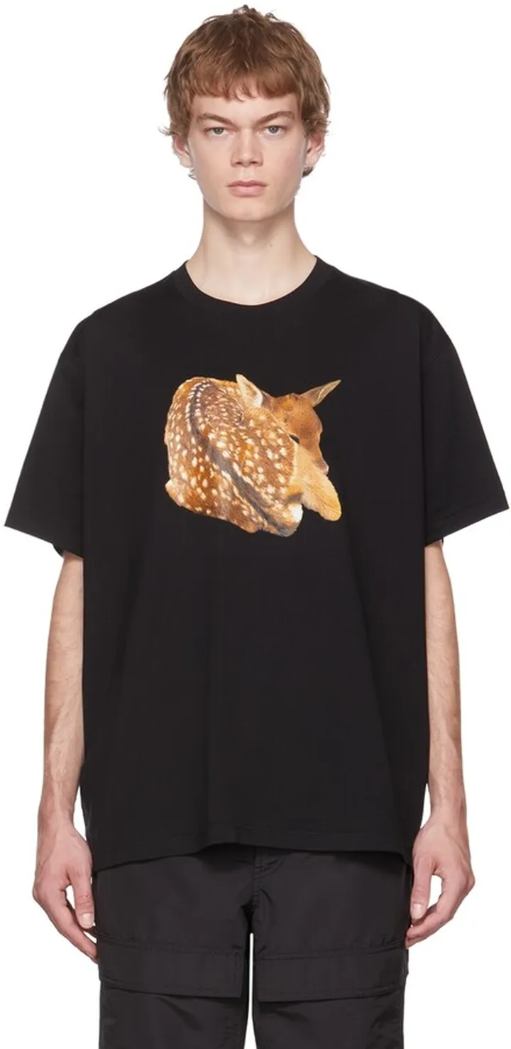 Burberry Black Jupe T-Shirt