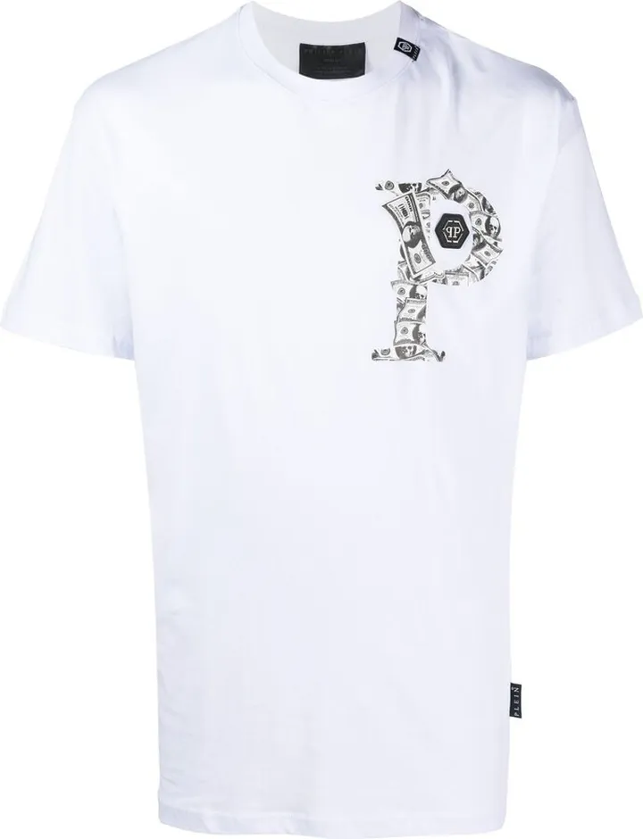 logo print T-shirt