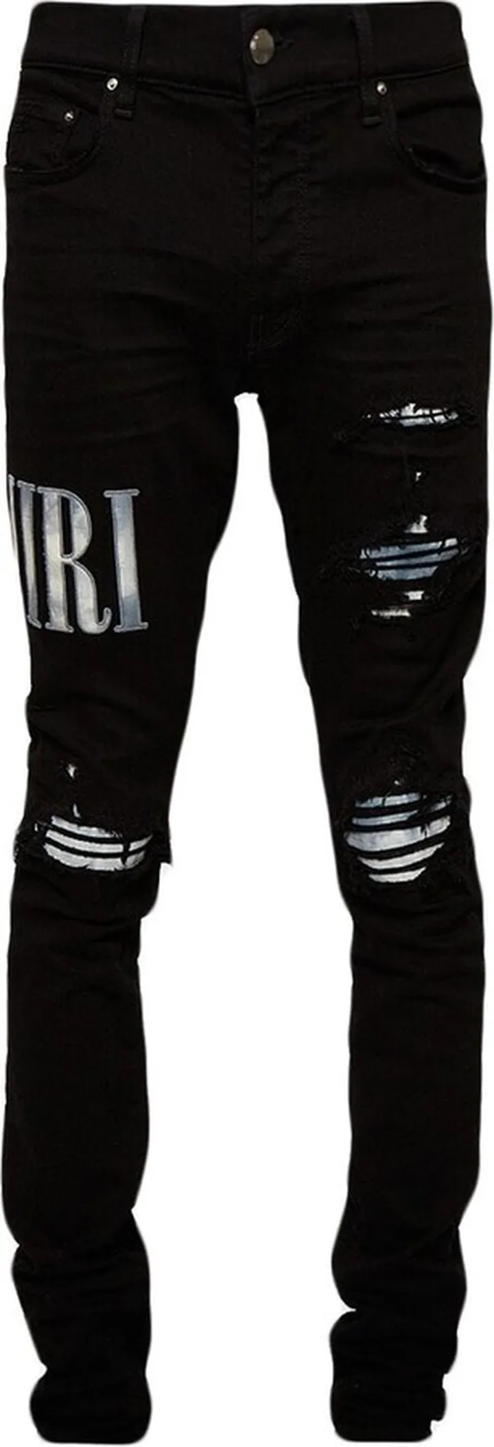 Tie-Dye Core logo-embroidered jeans