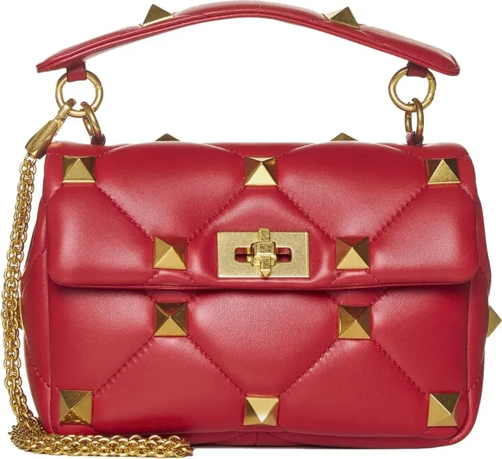 Garavani Roman Stud Leather Bag