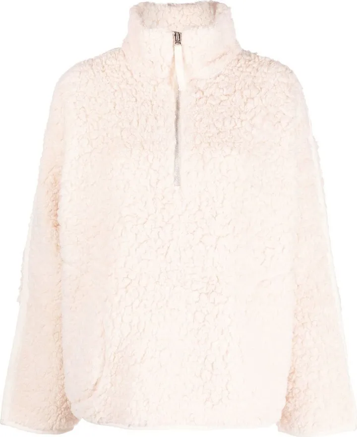 Faux-Shearling Fleece Jacket