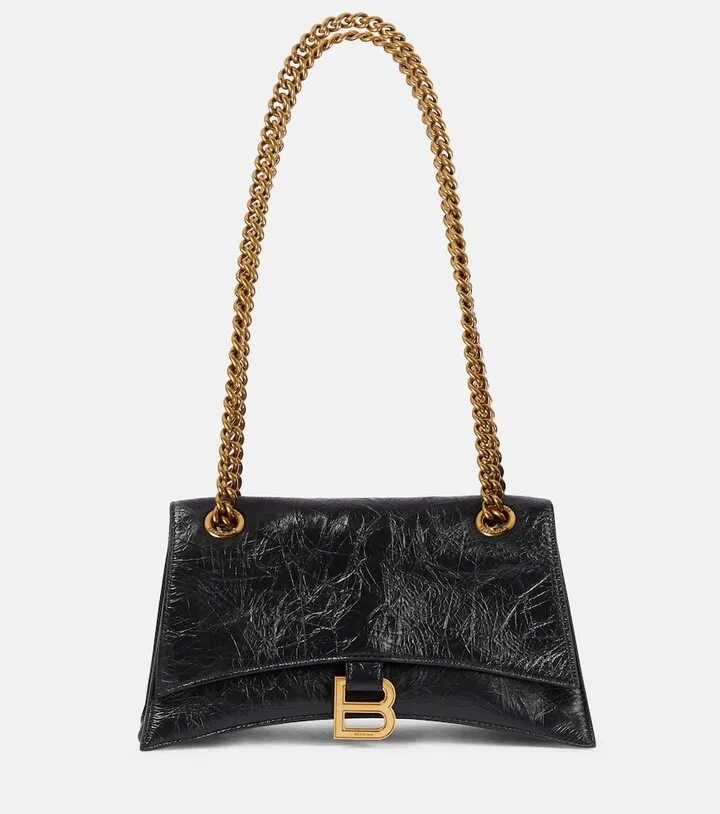 Crush Small leather shoulder bag