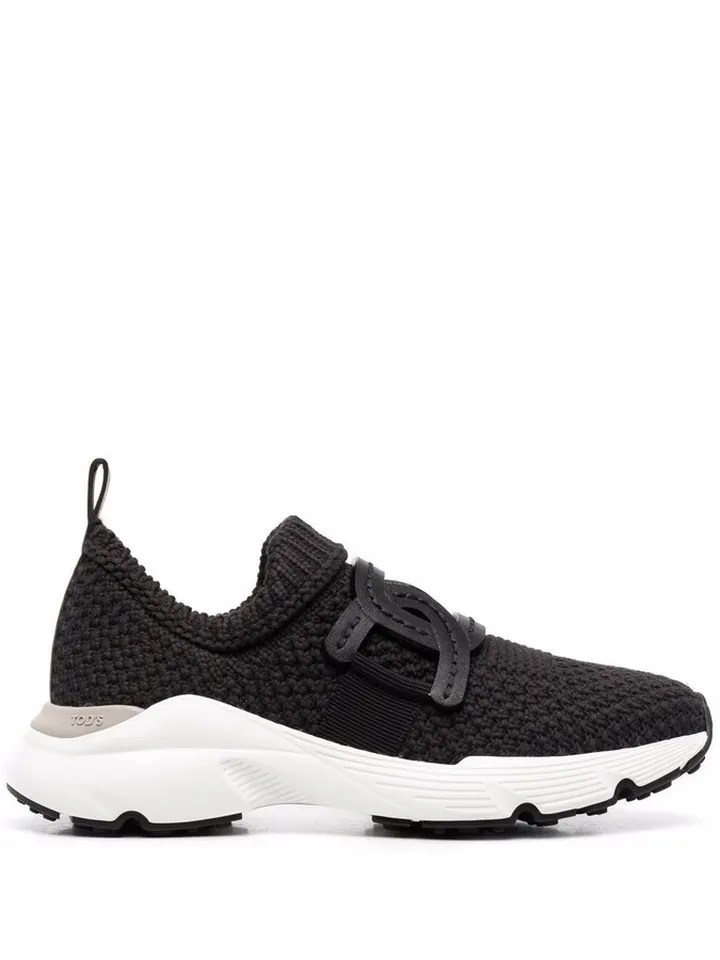Logo-Patch Slip-On Sneakers