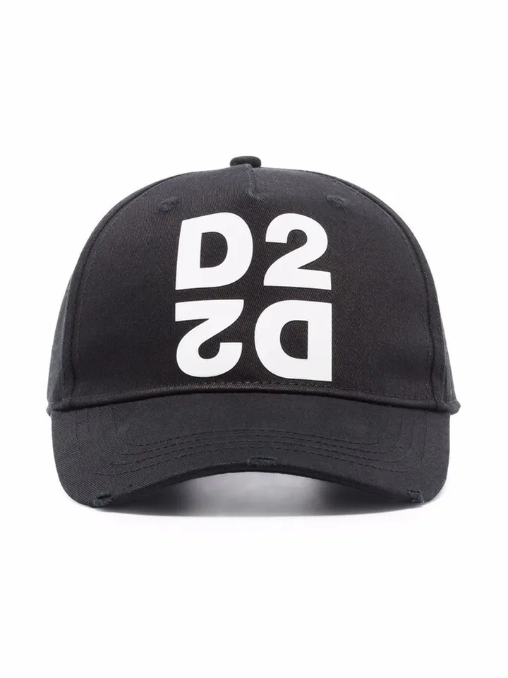 Logo-Print Cotton Cap