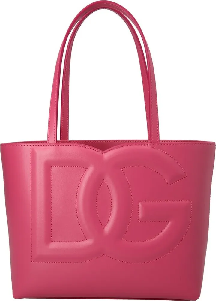 Dolce & Gabbana Logo Embossed Small Shopping Bag