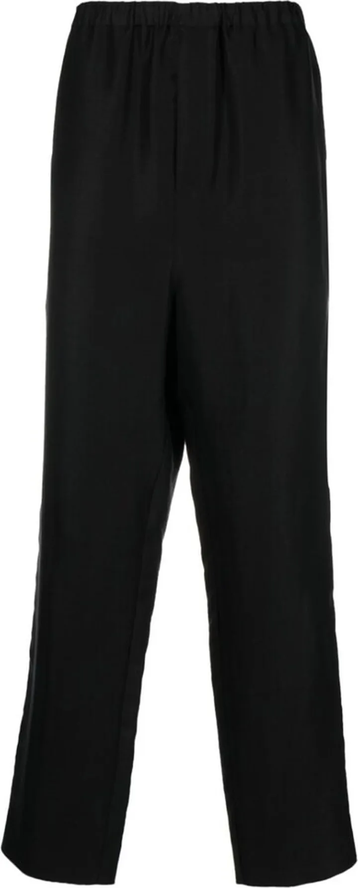 High-Waisted Tapered Trousers