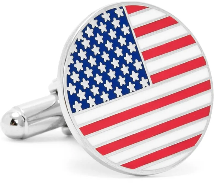 American Flag Cuff Links