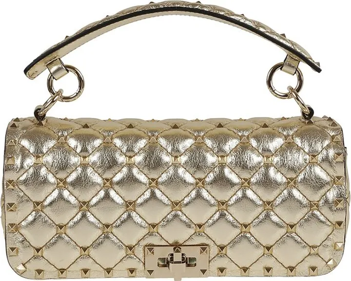 Valentino Garavani Rockstud Spike Fold-Over Shoulder Bag