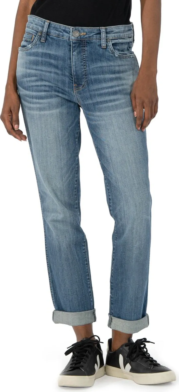 Catherine Fab Ab High Waist Boyfriend Jeans