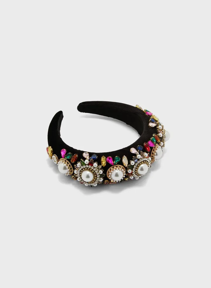 Pearl Embellished Headband