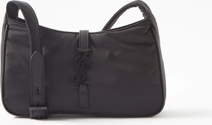Ysl-plaque Nylon Cross-body Bag