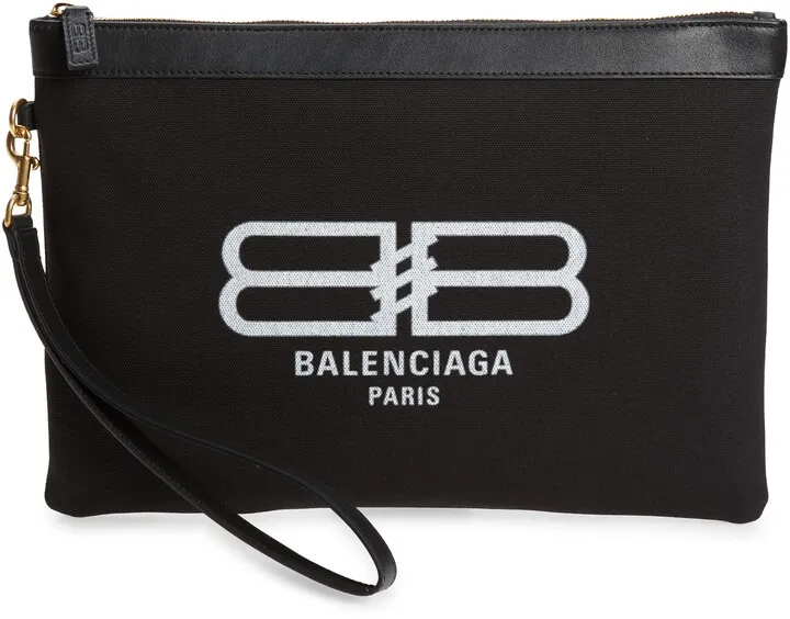 Jumbo Flat Canvas Pouch