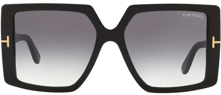 Oversize-Frame Gradient-Lens Sunglasses