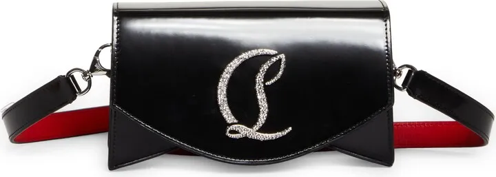 Small Loubi54 Leather Crossbody Clutch