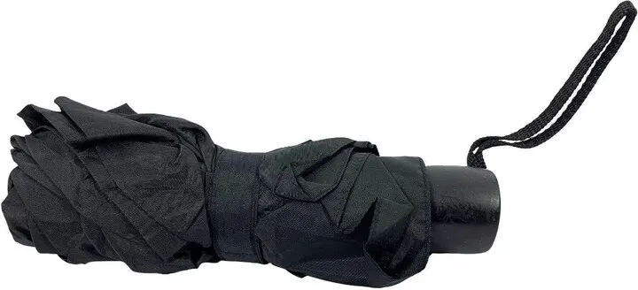 Totes Backpack Manual Umbrella in Black