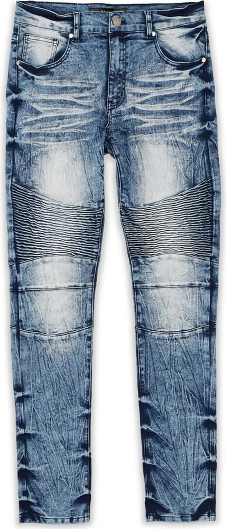 Reason Men's Big and Tall Wright Skinny Denim Jeans