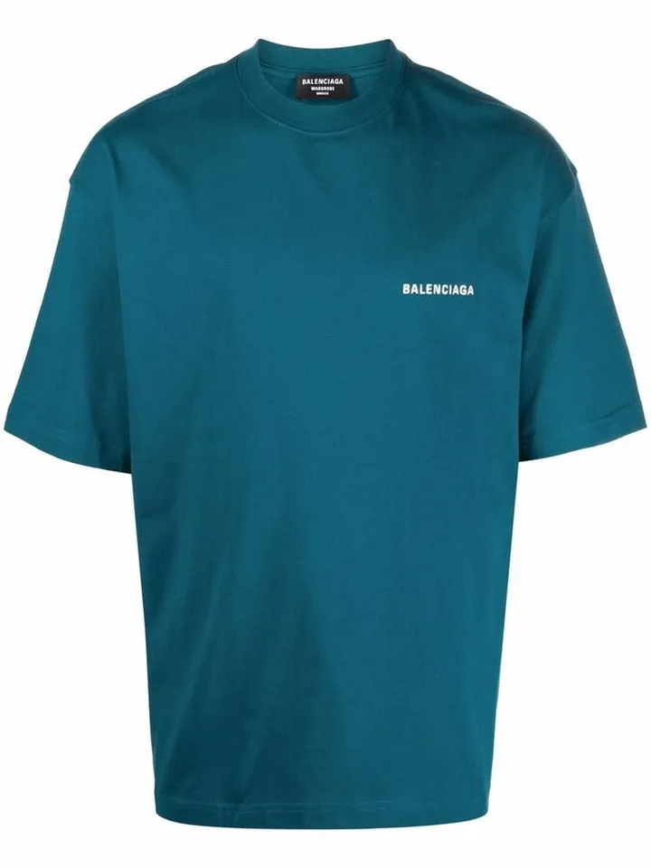 logo-print cotton T-shirt