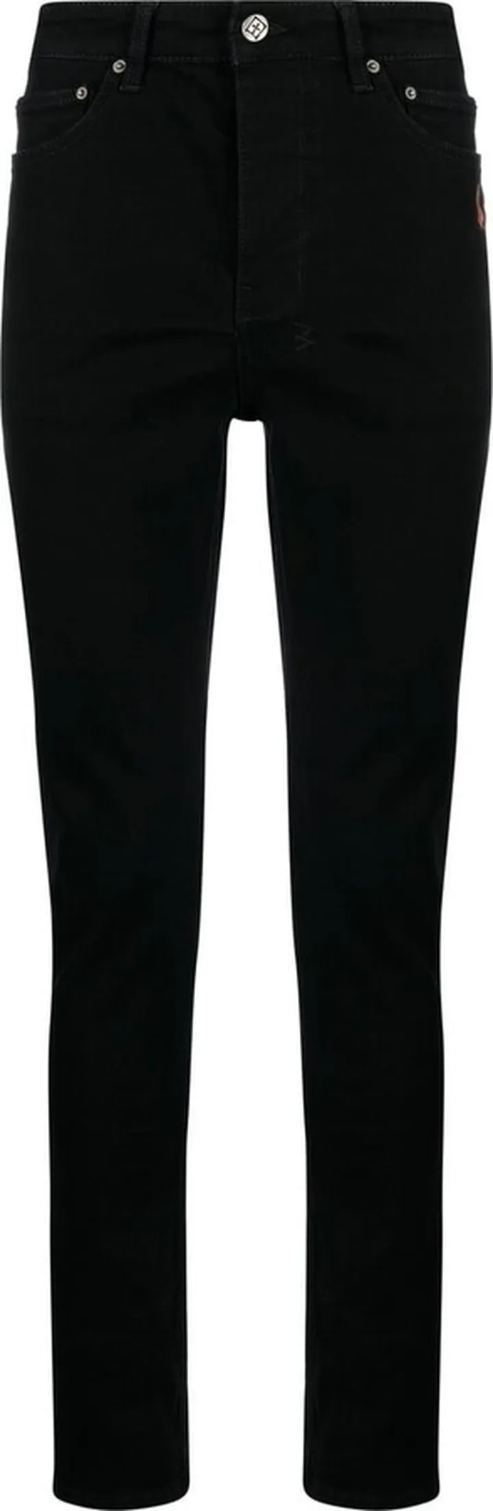 Logo-Embroidered Skinny-Cut Jeans