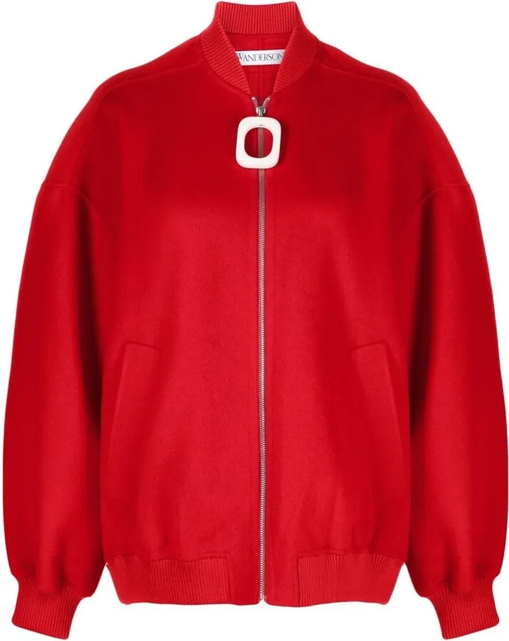 Zip-Front Bomber Jacket