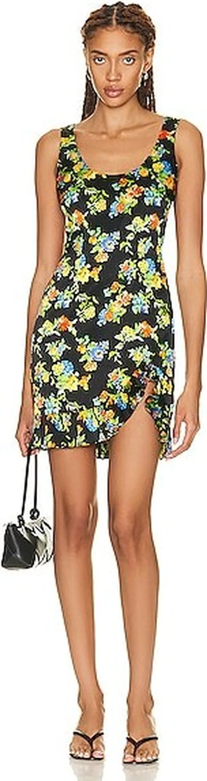 Caroline Constas Natalie Dress in Black