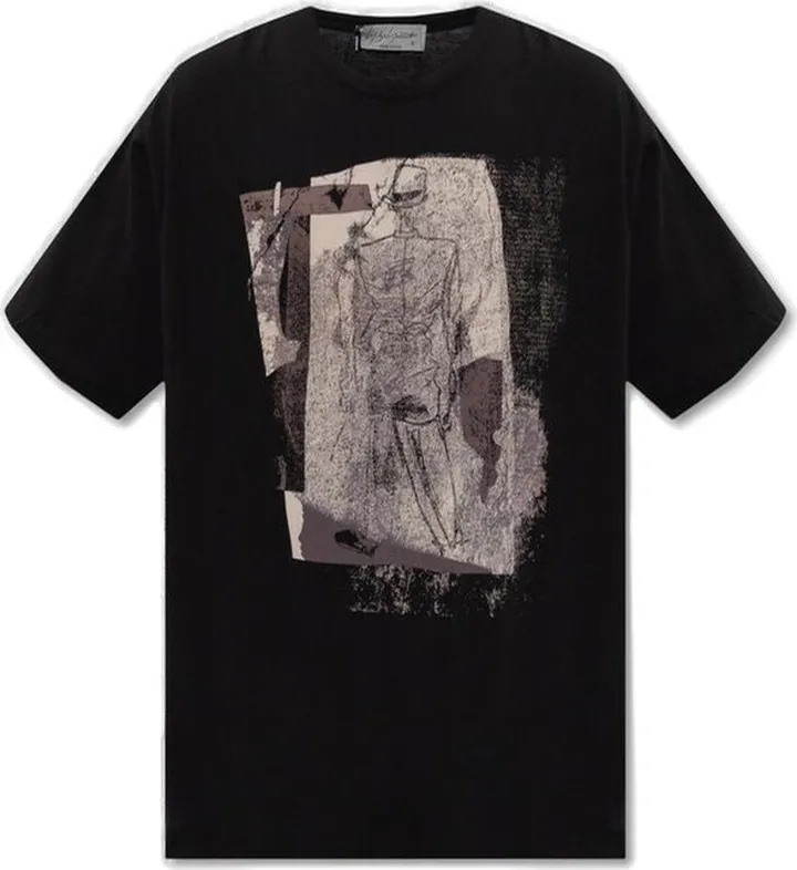 Yohji Yamamoto Graphic-Printed Crewneck T-Shirt