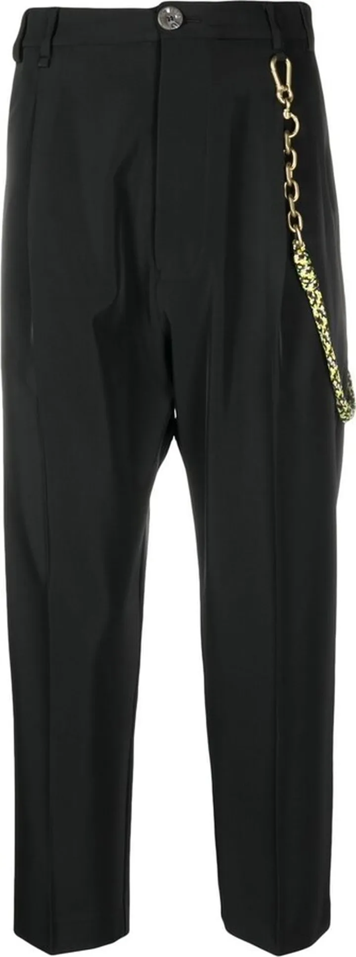 Pleated Tapered Trousers