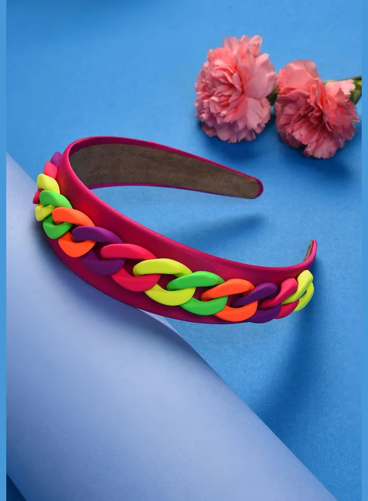 Hair Band with Chain Detail