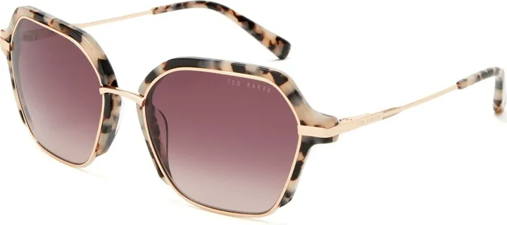 55mm Gradient Square Sunglasses