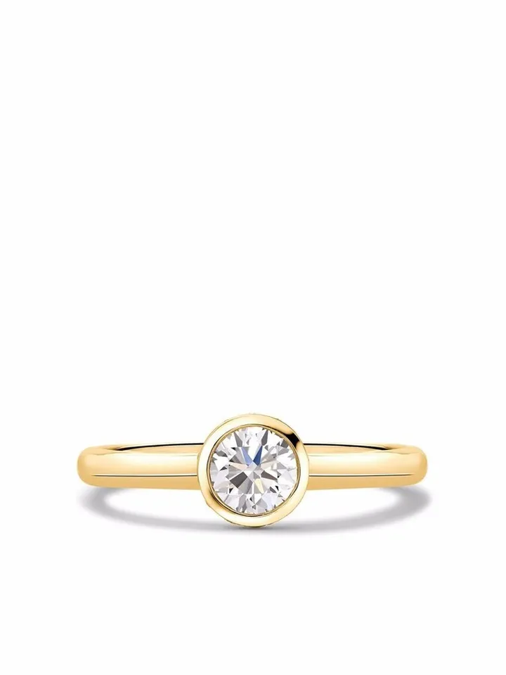 18kt yellow gold Sundance diamond ring