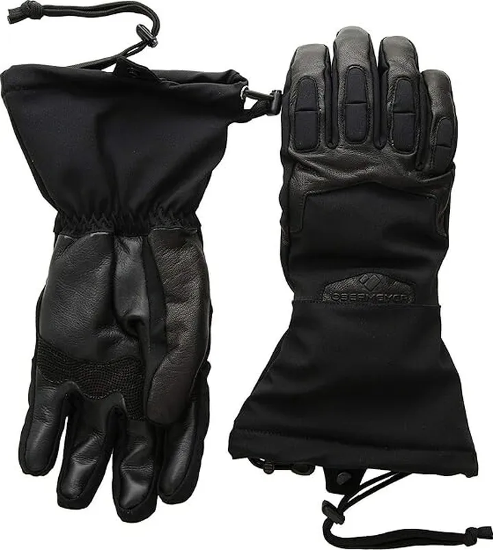 Obermeyer Guide Gloves (Black) Over-Mits Gloves