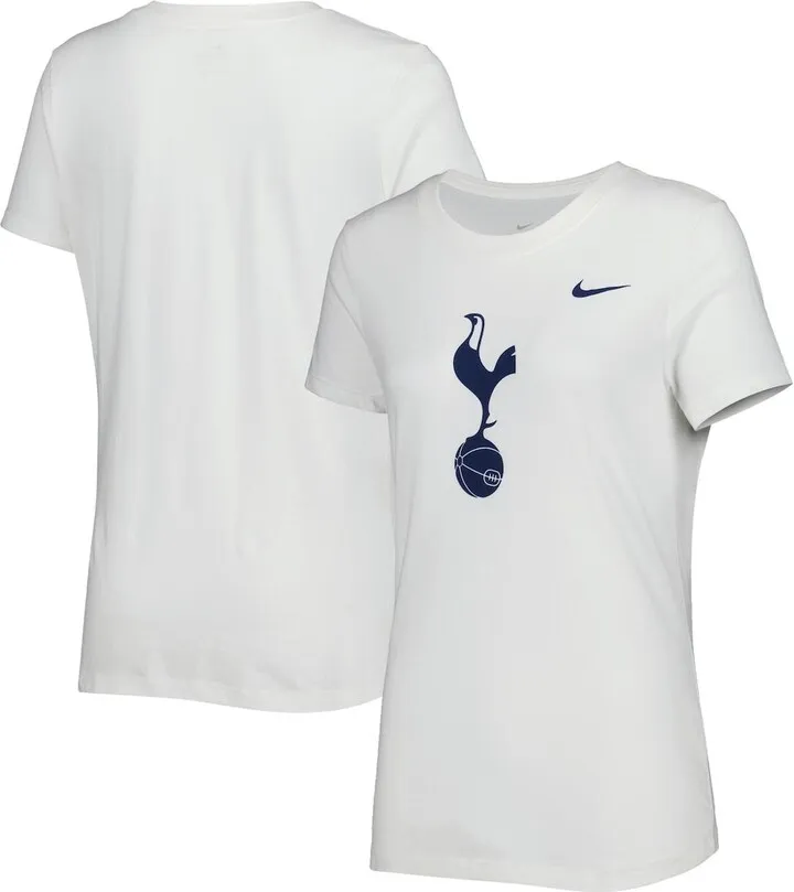 Women's Nike White Tottenham Hotspur Club Crest T-shirt