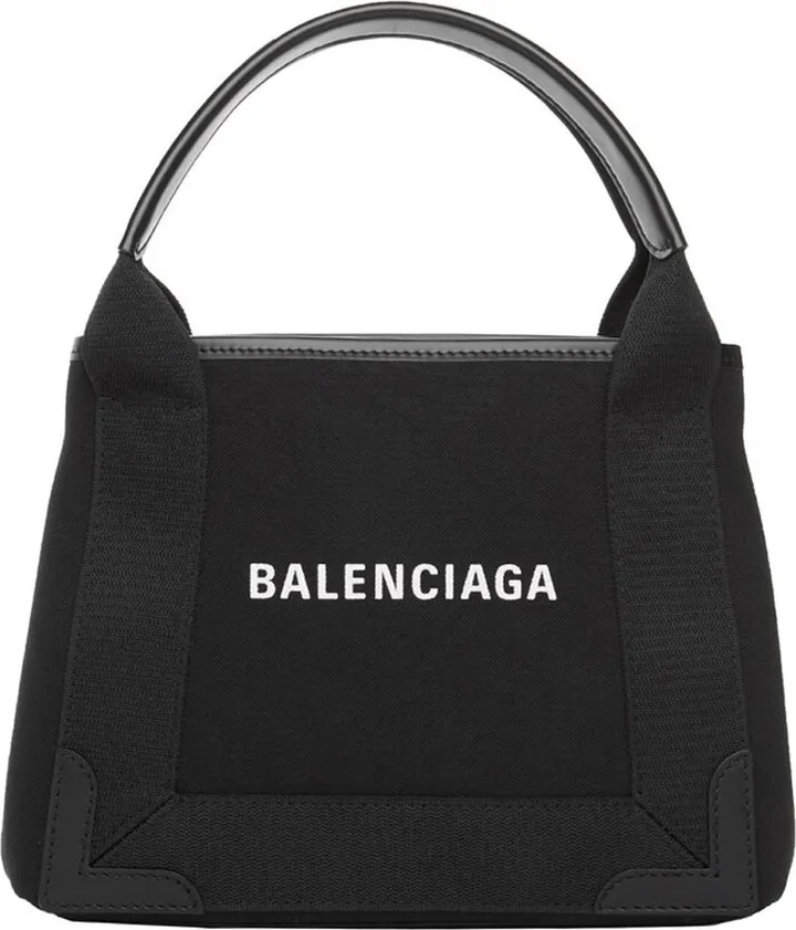 Balenciaga Navy Cabas XS Tote Bag