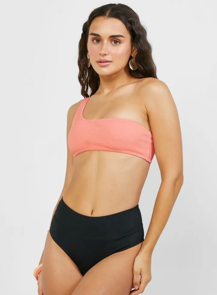 One Shoulder Crop Top