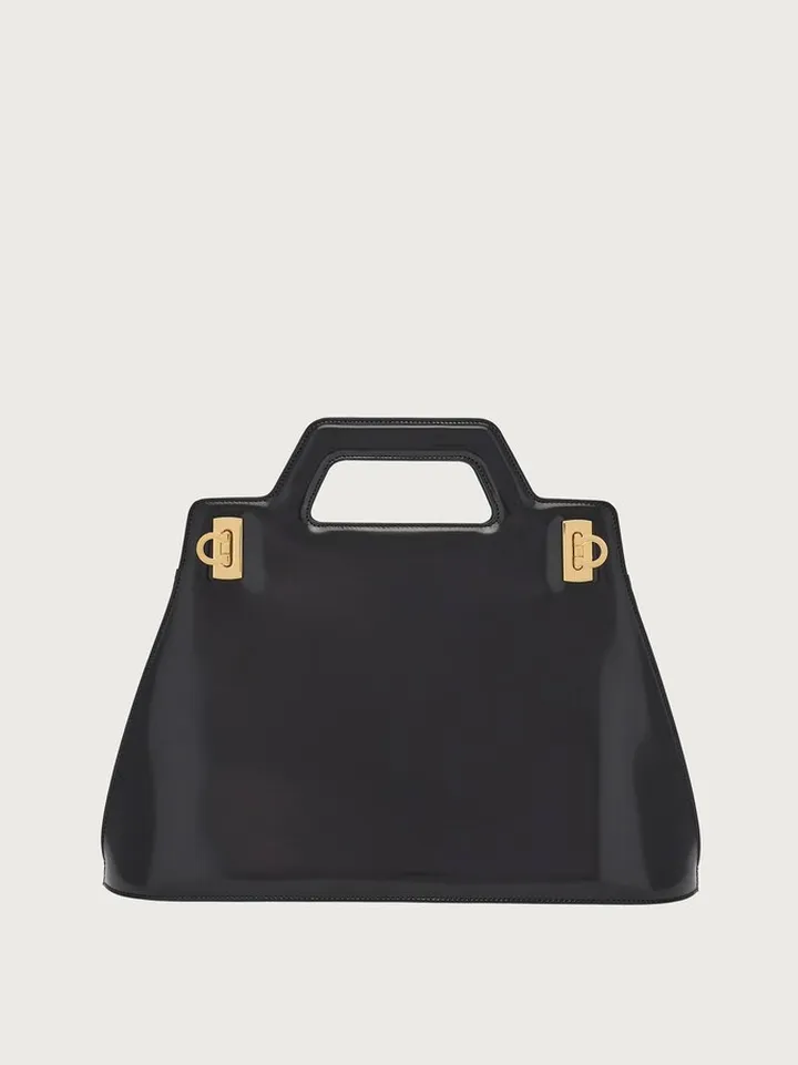 Ferragamo Women Wanda top handle Black