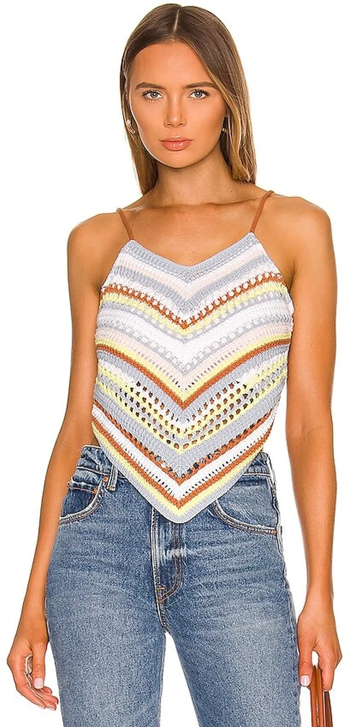 Fauxchet Colorful Cami