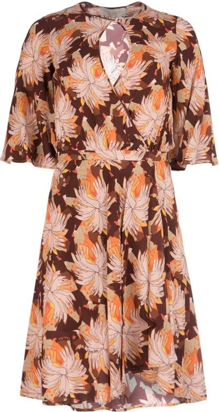 L'Autre Chose Floral Printed Mini Dress