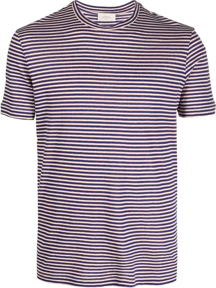 striped crew-neck T-shirt