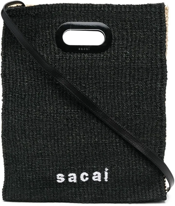 Embroidered-Logo Tote Bag