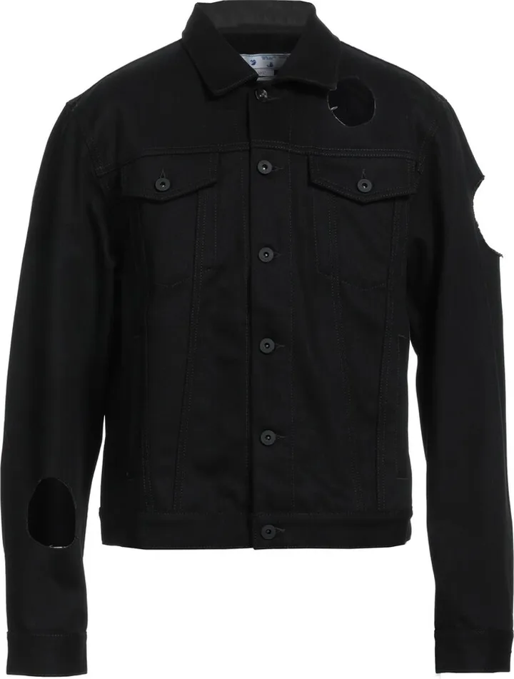 Denim Outerwear Black