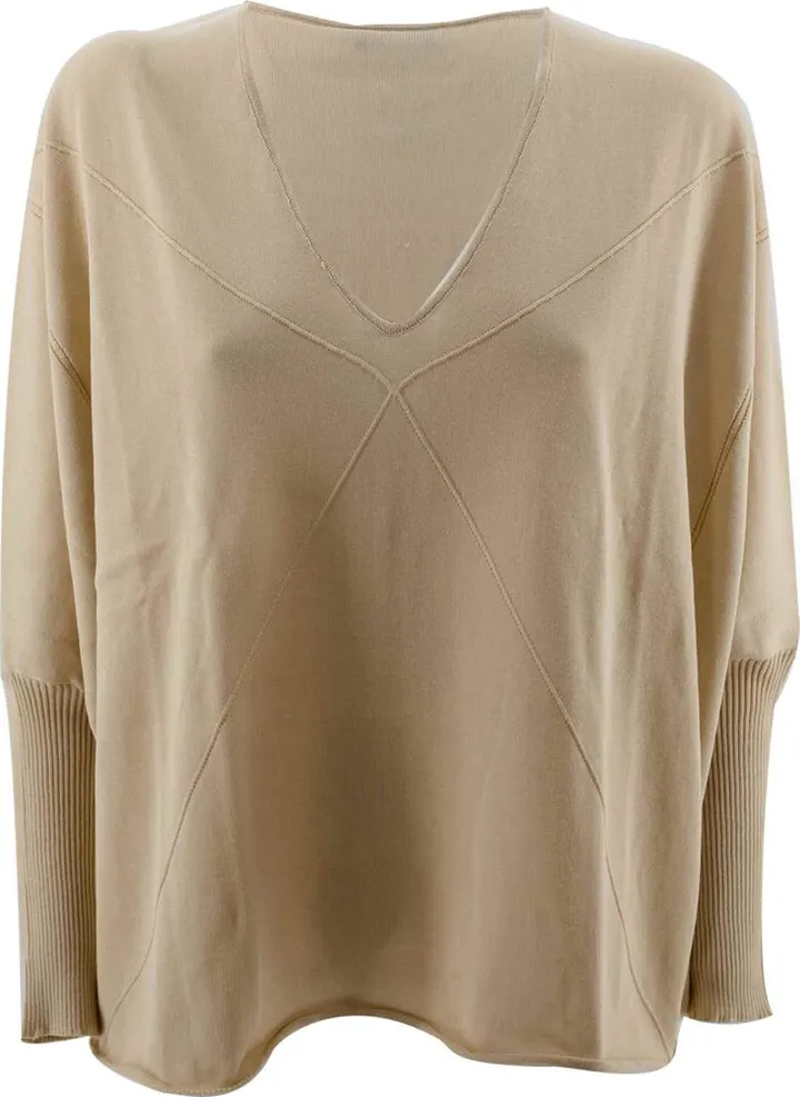 Blusa Con Scollo A V