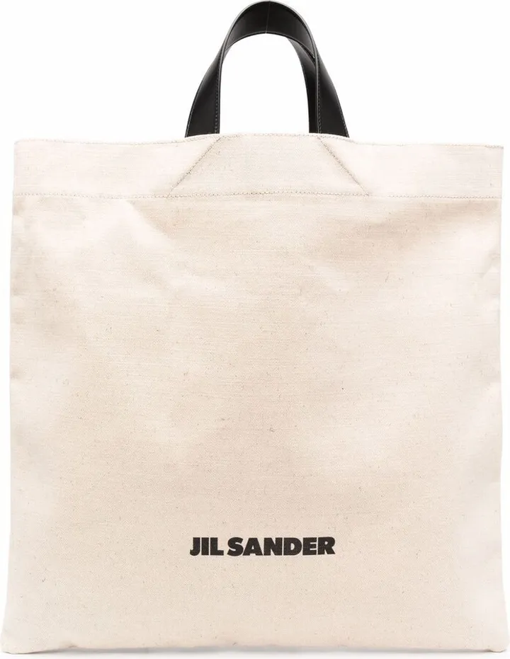 Logo Print Tote Bag